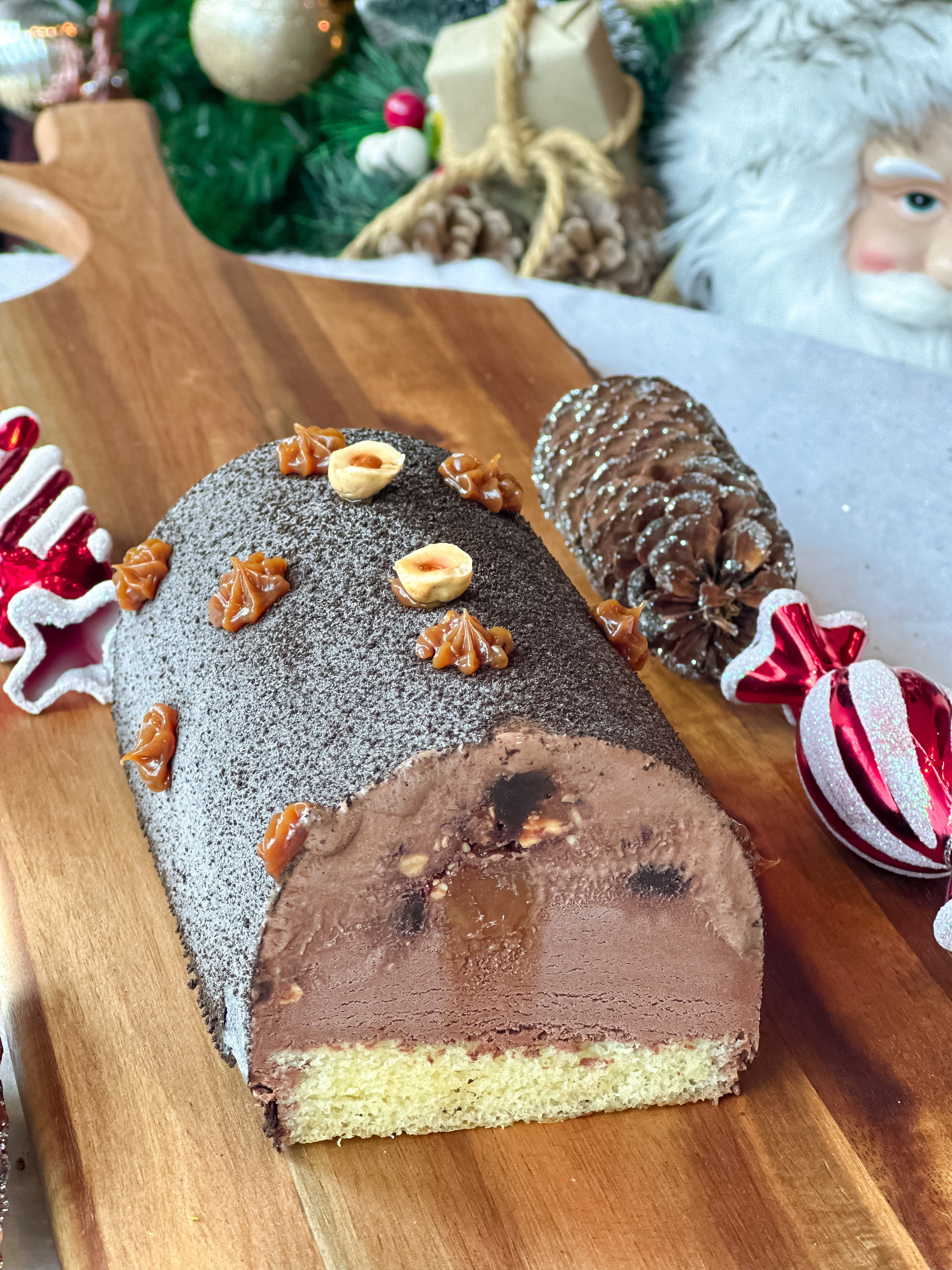 BÛCHE DULCE CHOCO-BROWNIE